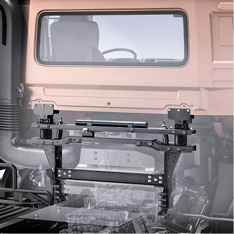 គ្រឿងបញ្ជារពីដំបូលក្នុងរថយន្ត, ឧបករណ៍ដែកខ្មៅ