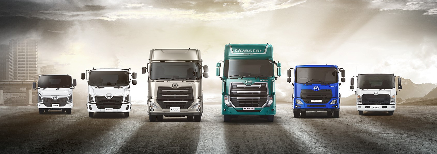 UD Trucks Line Up