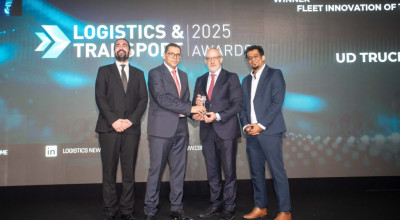 UD Trucks MEENA Receives the Award of the `Fleet Innovation of the Year` Award