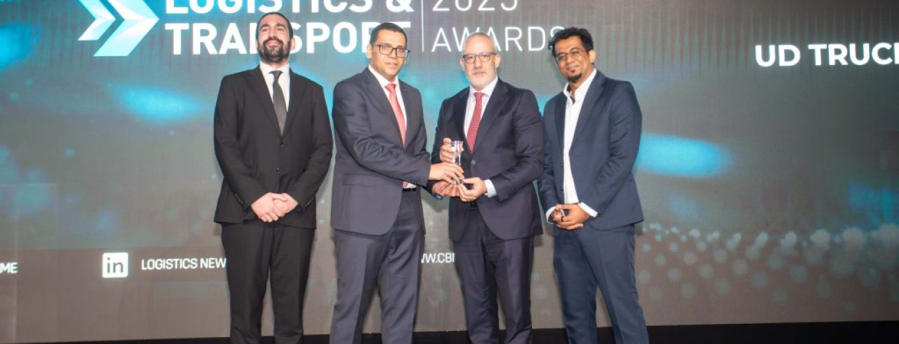 UD Trucks MEENA Receives the Award of the `Fleet Innovation of the Year` Award