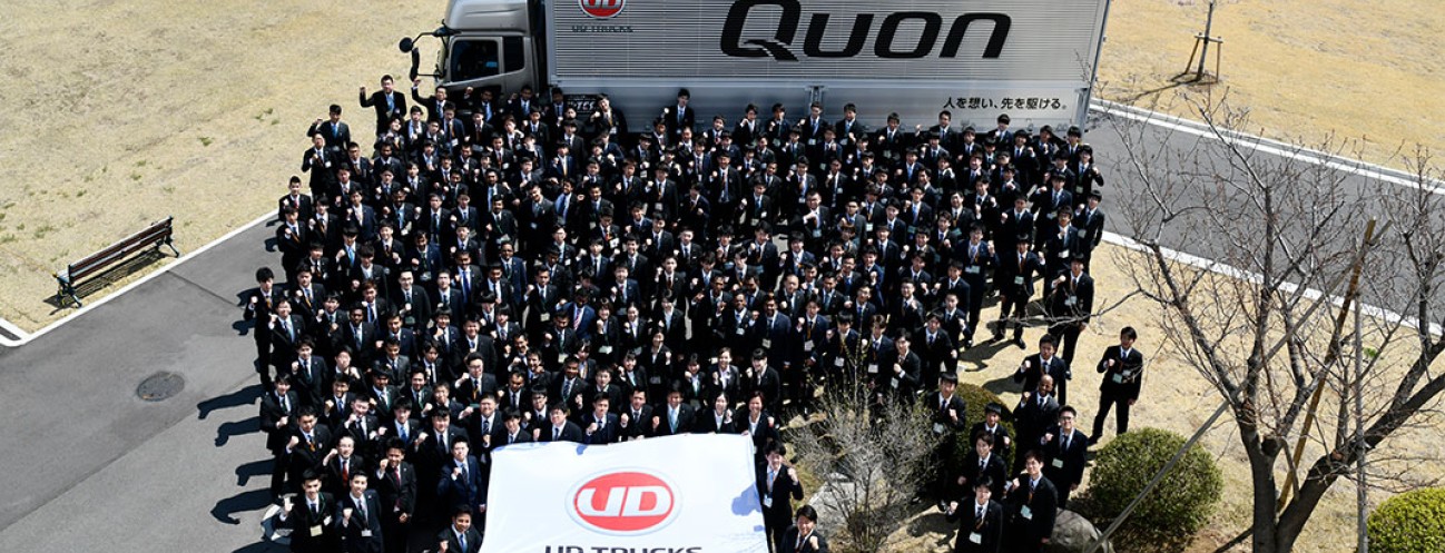 UD Trucks welcomes large and diverse group of new graduates