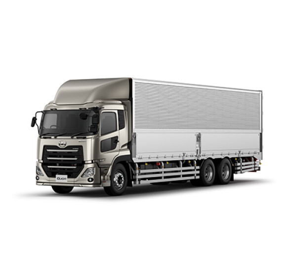 Quon CW 8L left-side_Curtain Sider